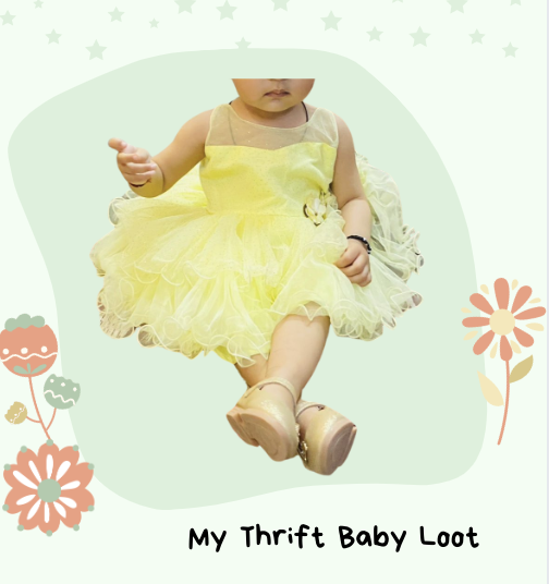 Preloved partywear frock (18-24 months)